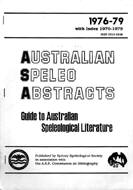 Australian Speleo Abstracts